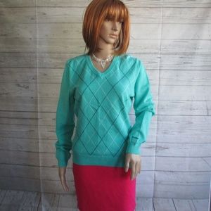 NWT - KARTEL V-neck golf sweater - sz S - $80.00